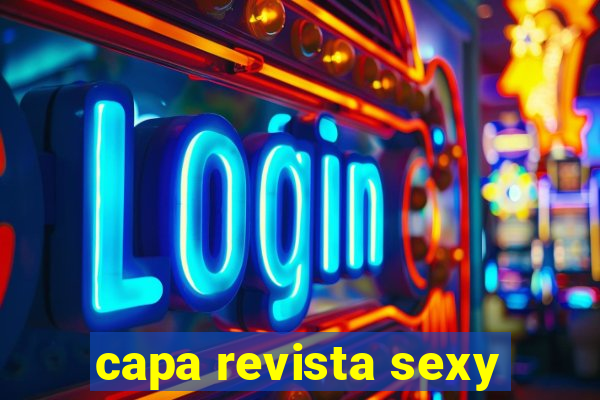 capa revista sexy